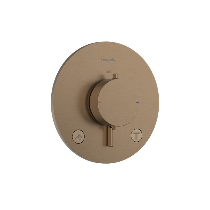 Bateria termostatyczna Hansgrohe Ecostat Comfort S, do 2 odbiorników, podtynkowa - chrom