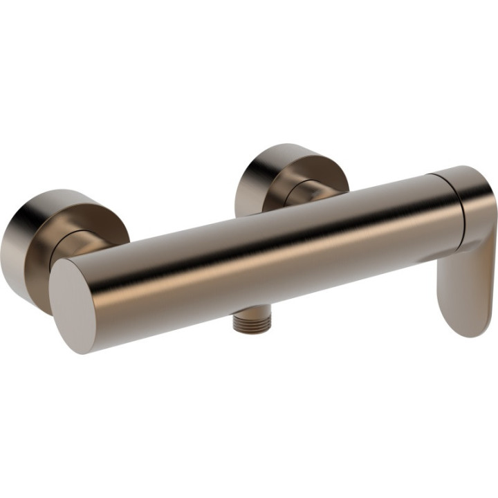 Bateria wannowo-natryskowa HansaGenesis, jednouchwytowa, montaż naścienny - chrom