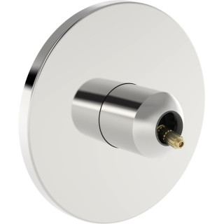 Bateria umywalkowa HansaGenesis, element natynkowy, wylewka 20,3 cm - chrom