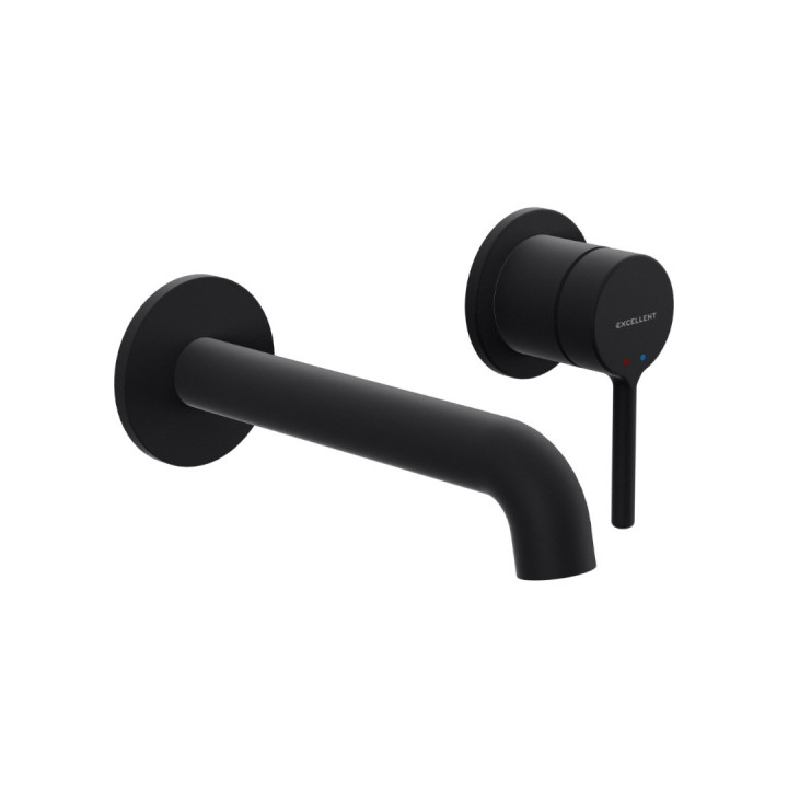 Jednouchwytowa, podtynkowa bateria umywalkowa Excellent Keira - czarna