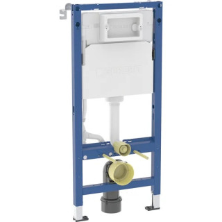 Stelaż podtynkowy Geberit Duofix Basic do WC wiszącego, UP100 ze wspornikami