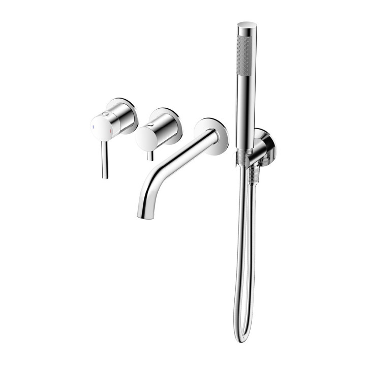 Bateria umywalkowa Emporia Fly, jednouchwytowa - czarny mat