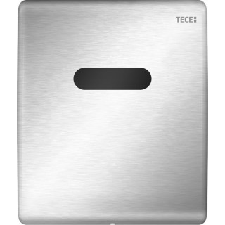 Przycisk spłukujący TECEloop do pisuaru z wkładką zaworową, szkło białe, przycisk biały
