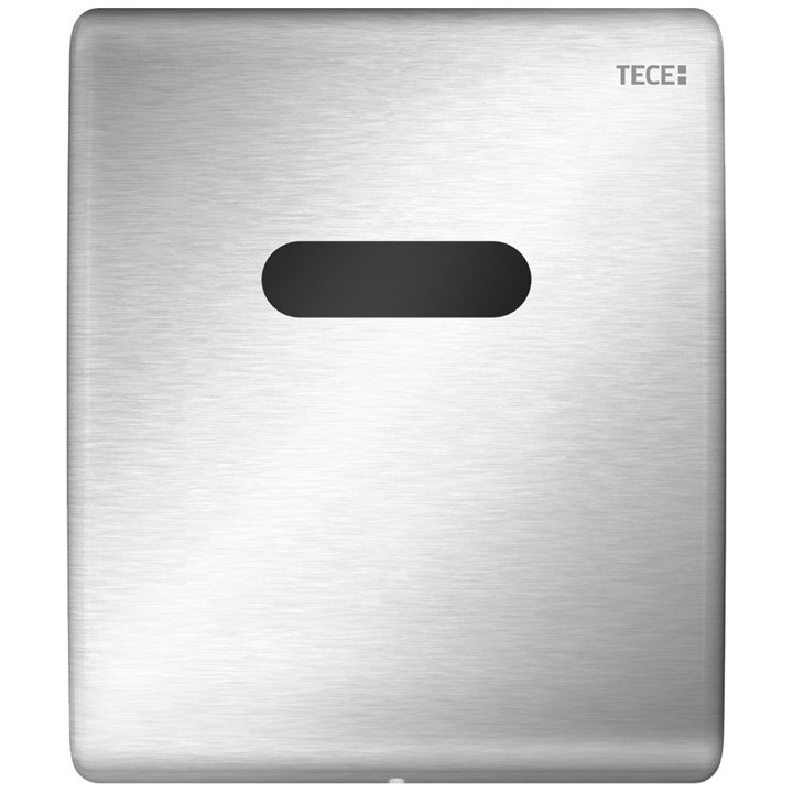 Przycisk spłukujący TECEloop do pisuaru z wkładką zaworową, szkło białe, przycisk biały