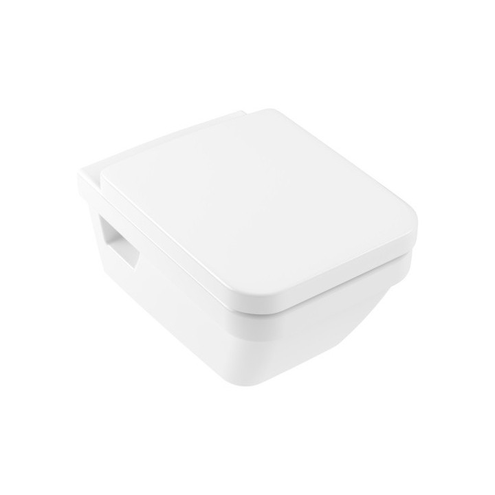 Miska wisząca Villeroy&Boch Architectura, 53x37 cm, bez kołnierza, z powłoką antybakteryjną AntiBac, z powłoką ochronną CeramicP