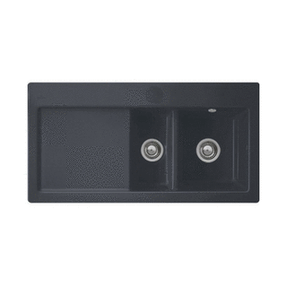 Zlewozmywak do zabudowy 100x51 cm Villeroy & Boch SUBWAY 60 - komora po prawej- sanitbuy.pl