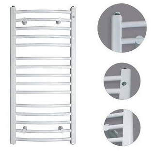 Grzejnik Instal-Projekt Ambra R 500x1650 mm - biały- sanitbuy.pl