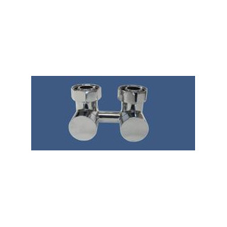 Zawór grzejnikowy Schlosser figura kątowa, chrom- sanitbuy.pl