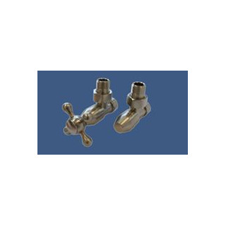 Zestaw grzejnikowy Schlosser Elegant Style kątowy, stal do rur z tworzywa sztucznego- sanitbuy.pl