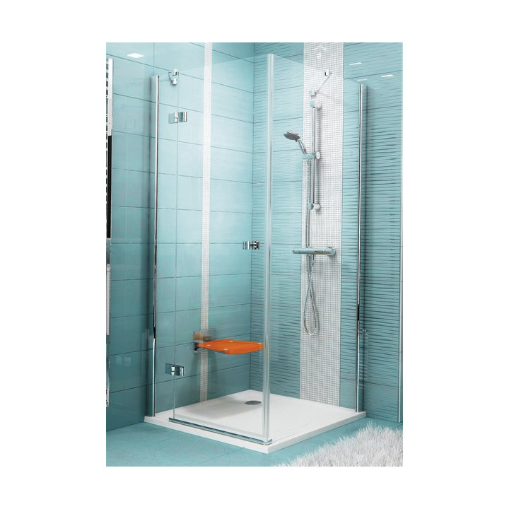 Drzwi wnękowe SMSD2-90 A-L Ravak SmartLine - model A, wersja lewa, chrom + transparent- sanitbuy.pl