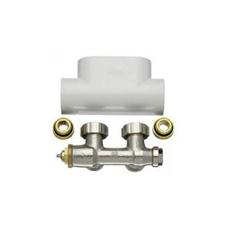 Moduł przyłączeniowy Kermi kątowy - stal szlachetna- sanitbuy.pl