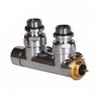 Zawór Terma Technologie termostatyczny kątowy 50 po osi chrom- sanitbuy.pl