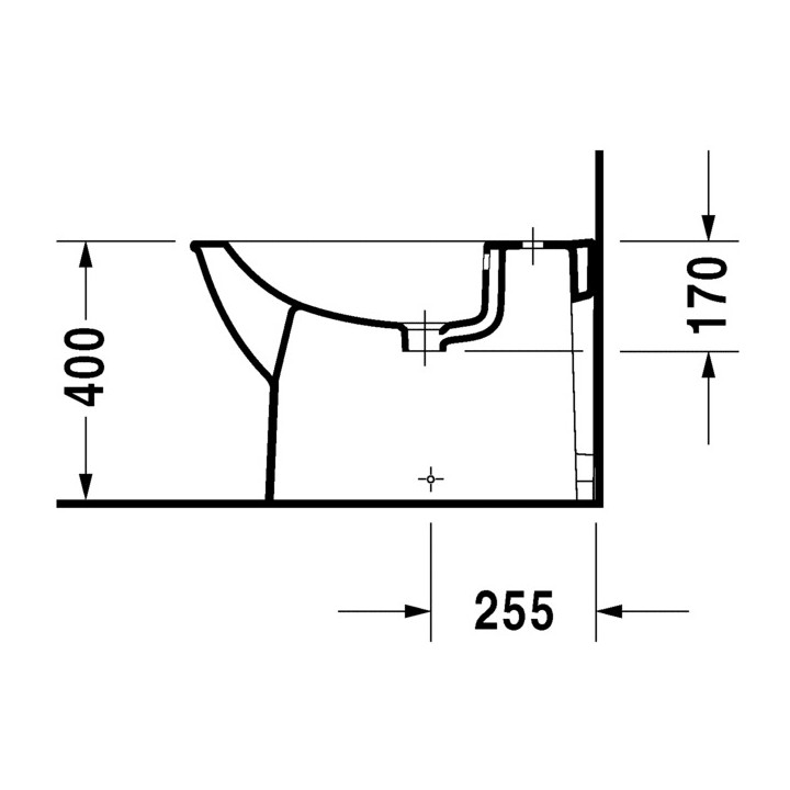 Bidet Duravit Darling New stojący- sanitbuy.pl