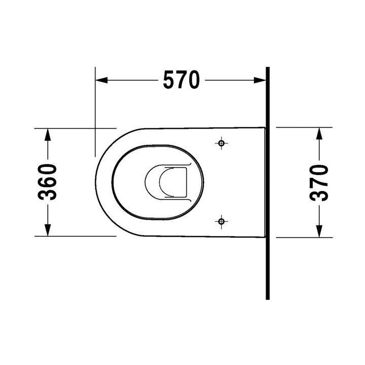 Miska Duravit Darling New wisząca lejowa, stojąca- sanitbuy.pl