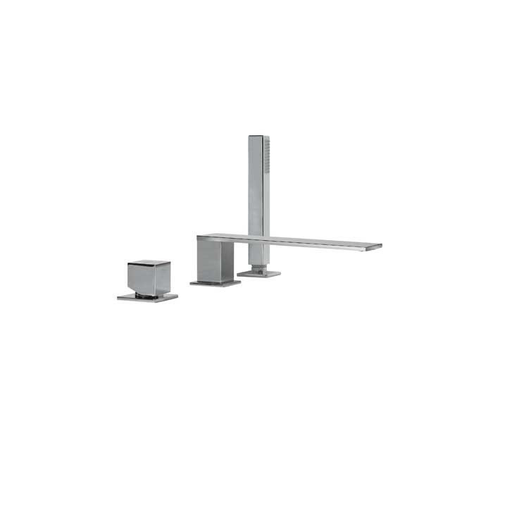 Bateria Cuadro-Tres wannowa trzyotworowa, 220 mm- sanitbuy.pl