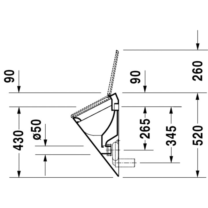 Pisuar Duravit Starck 2 - sanitbuy.pl