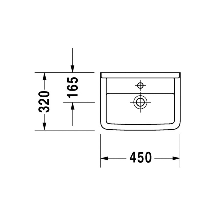 Umywalka  Duravit Starck 3- sanitbuy.pl