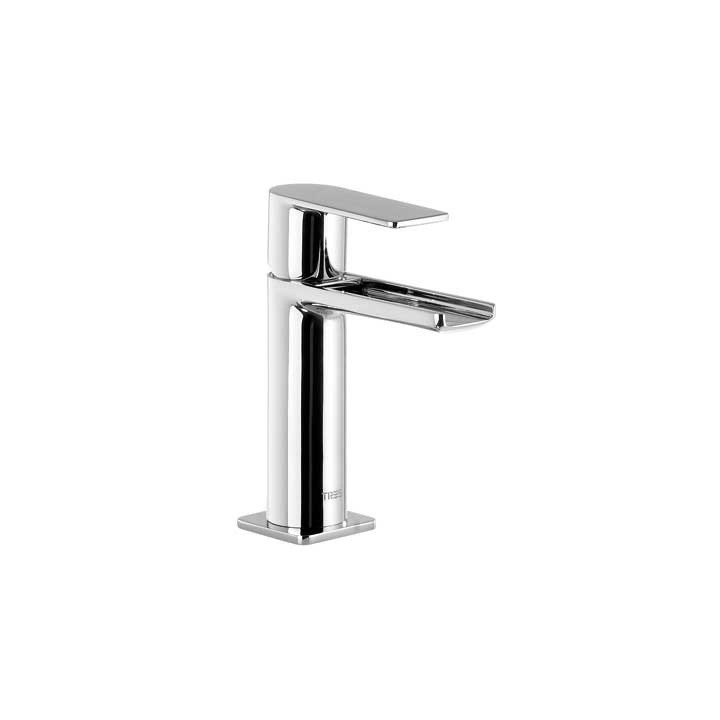 Bateria umywalkowa Tres Loft-Tres bez korka z wylewką typu kaskada otwartą- sanitbuy.pl