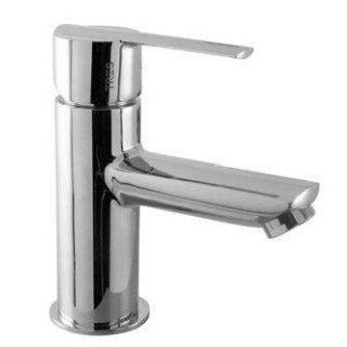 Bateria Tres Lex-Tres umywalkowa jednouchwytowa bez korka- sanitbuy.pl