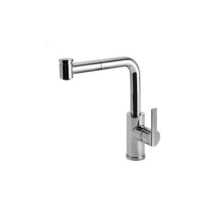 Bateria zlewozmywakowa Lex-Tres z wyciąganą wylewką- sanitbuy.pl