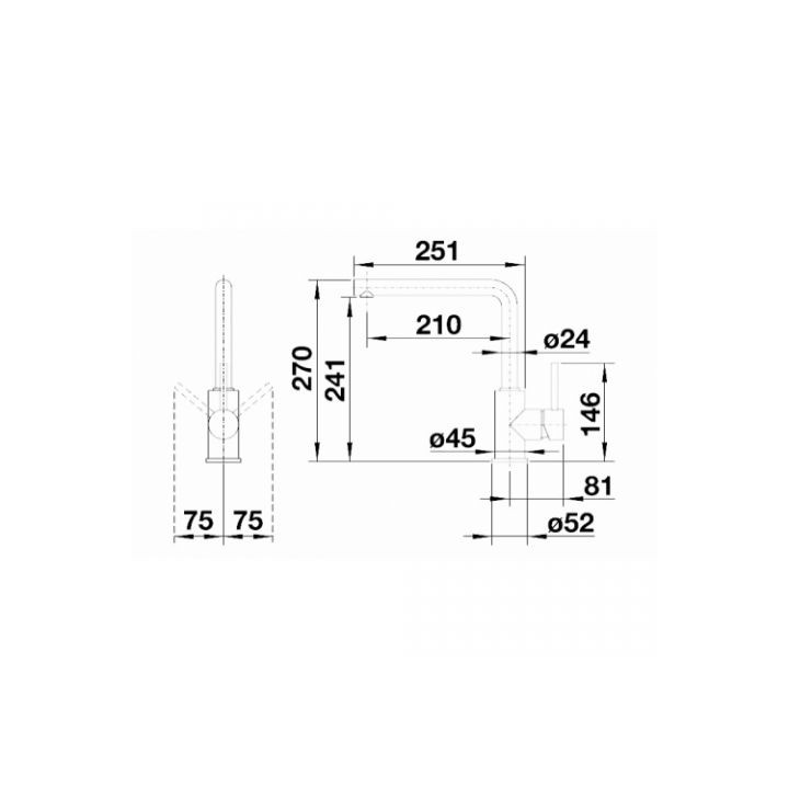 Bateria kuchenna Blanco BLANCOMIDA-L- sanitbuy.pl