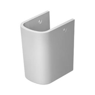 Półpostument do umywalki, Duravit DuraStyle, 450x335 mm, Biały Alpin- sanitbuy.pl