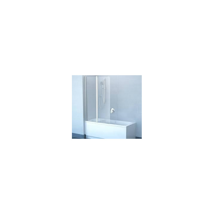 Ścianka wannowa Ravak 100 L CVS2 Transparent Biały- sanitbuy.pl