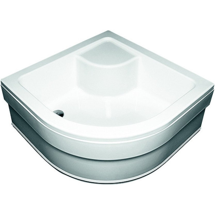 Brodzik Ravak Sabina 90 półokrągły z siedziskiem- sanitbuy.pl