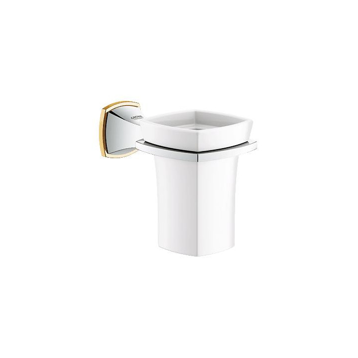 Uchwyt z kubkiem ceramicznym Grohe Grandera - sanitbuy.pl