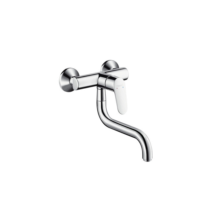 Bateria Hangrohe Focus kuchenna DN 15, ścienna- sanitbuy.pl