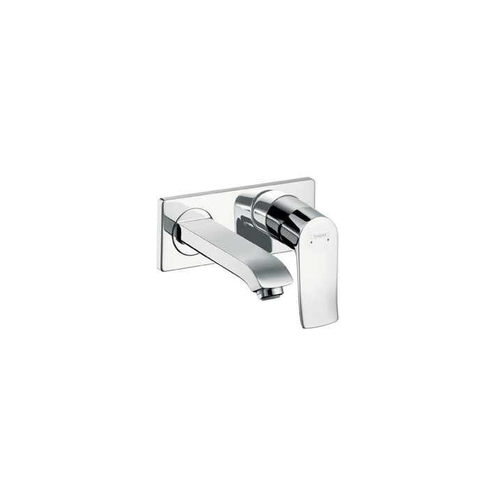 Bateria Hansgrohe Metris E2 umywalkowa ścienna Low Flow 3,5 l/min- sanitbuy.pl