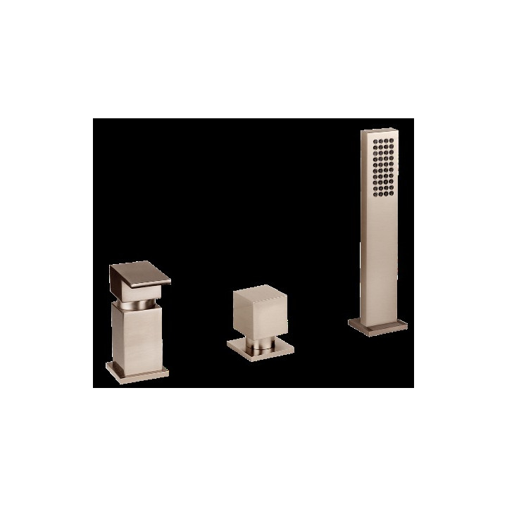 Bateria wannowa Gessi Rettangolo 3-otworowa- sanitbuy.pl