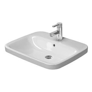  Umywalka nablatowa, Duravit DuraStyle, 615x 495 mm, 1-otworowa, Biały Alpin WonderGliss- sanitbuy.pl