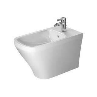 Bidet stojący, Duravit DuraStyle, 370x630 mm, 1-otworowy, Biały Alpin WonderGliss- sanitbuy.pl