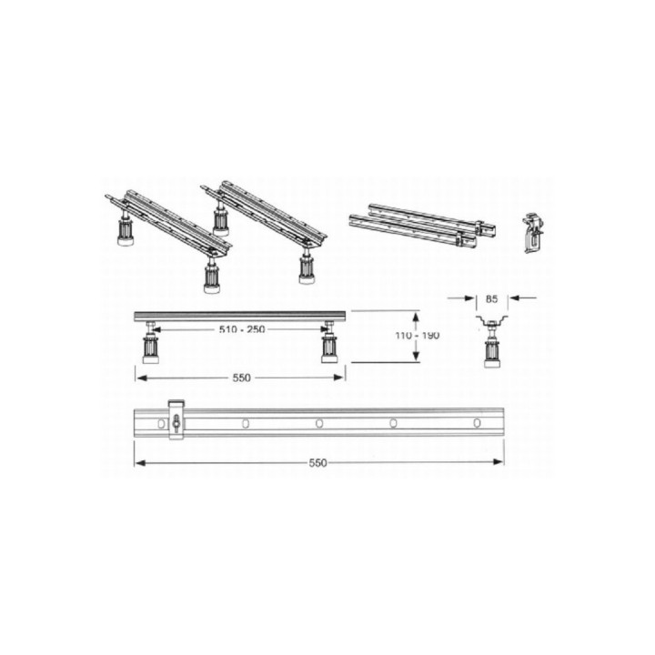 Nogi do wanny Ideal Standard- sanitbuy.pl