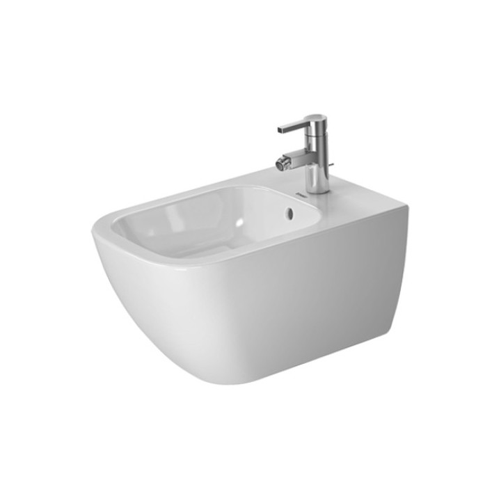 Bidet wiszący, Duravit Happy D.2, 355x540, 1-otworowy, Biały Alpin- sanitbuy.pl