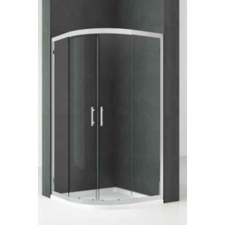 Kabina półokrągła Novellini Kali R 8090, zakres regulacji 77-80 x 87-90- sanitbuy.pl