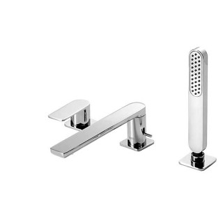 Bateria wannowa Loft - Tres, wylewka 180 mm- sanitbuy.pl