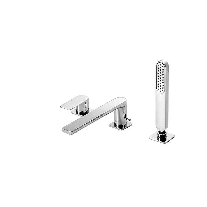 Bateria wannowa Loft - Tres, wylewka 220 mm- sanitbuy.pl