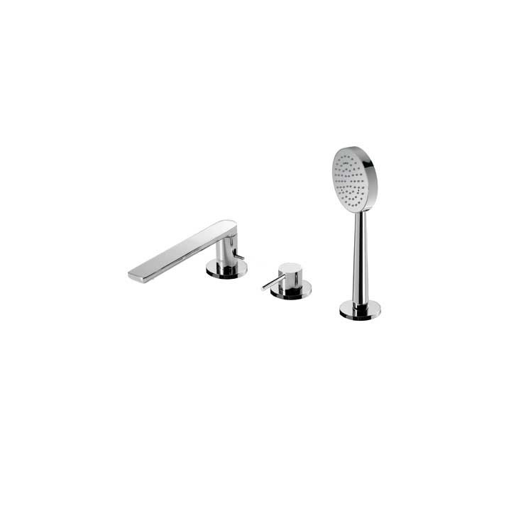 Bateria Tres Alplus wannowa trzyotworowa, wylewka 180 mm- sanitbuy.pl