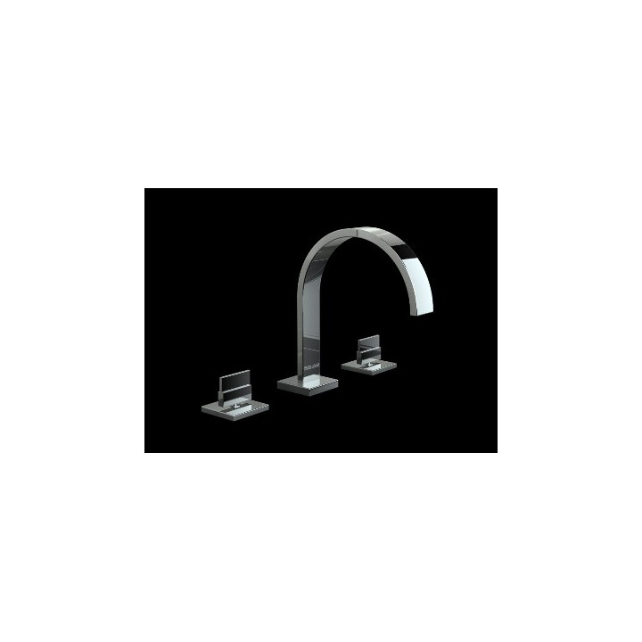 Bateria umywalkowa Kohlman Axis 3-otworowa- sanitbuy.pl