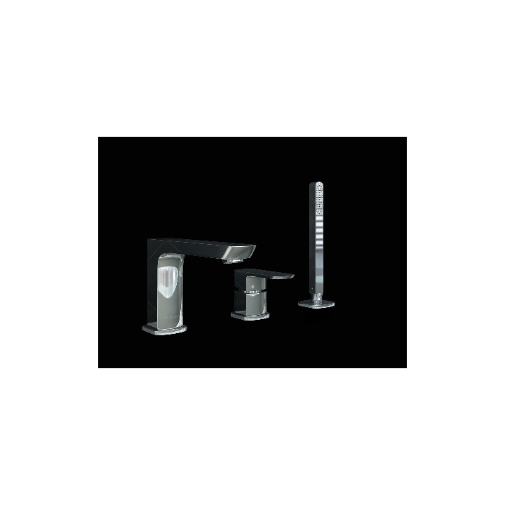 Bateria wannowa Kohlman Foxal 3- otworowa- sanitbuy.pl