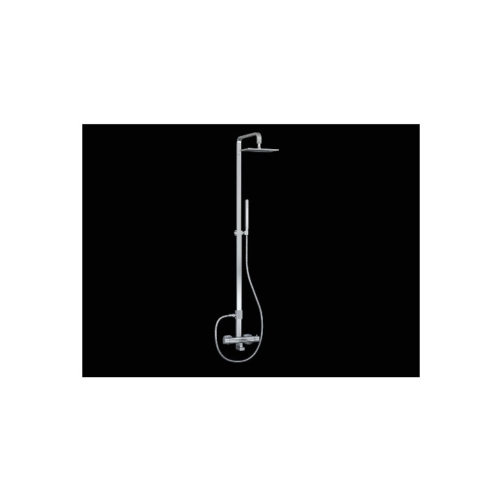 Zestaw prysznicowo-wannowy Kohlman Foxal z baterią termostatyczną- sanitbuy.pl