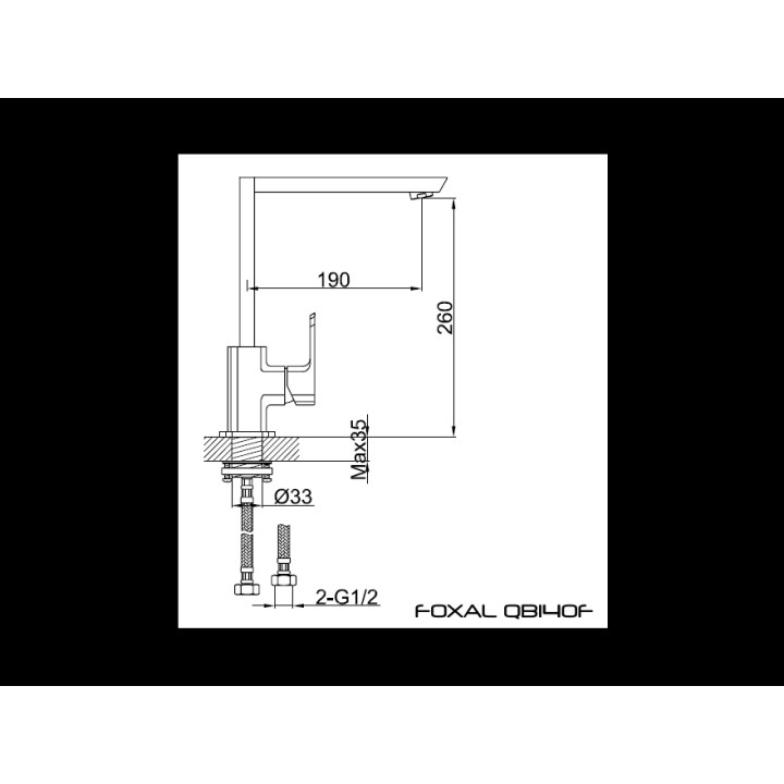 Bateria kuchenna Kohlman Foxal - sanitbuy.pl