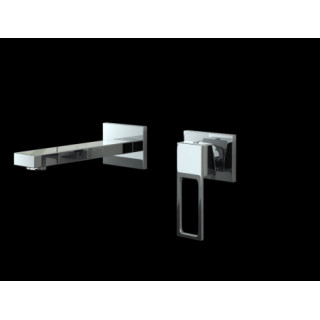 Bateria umywalkowa Kohlman Nexen  ścienna podtynkowa 2-otworowa- sanitbuy.pl