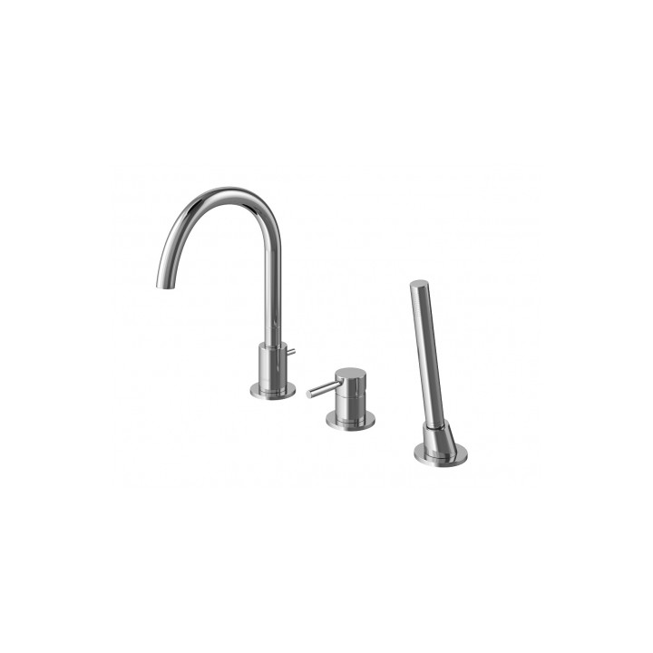 Bateria wannowa Kohlman Roxin  3- otworowa- sanitbuy.pl