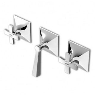 Bateria wannowo-natryskowa Zucchetti Bellagio podtynkowa z przełacznikiem 2-drogowym- sanitbuy.pl