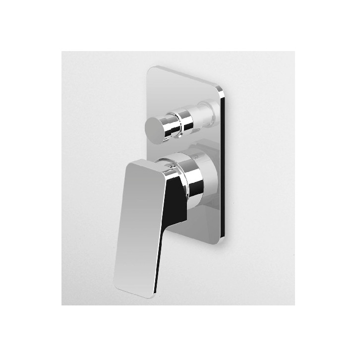 Bateria wannowo-natryskowa Zucchetti Jingle, podtynkowa, element zewnętrzny- sanitbuy.pl