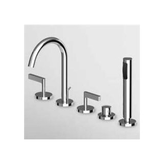 Bateria wannowa Zucchetti Simply Beautiful 5-otworowa- sanitbuy.pl