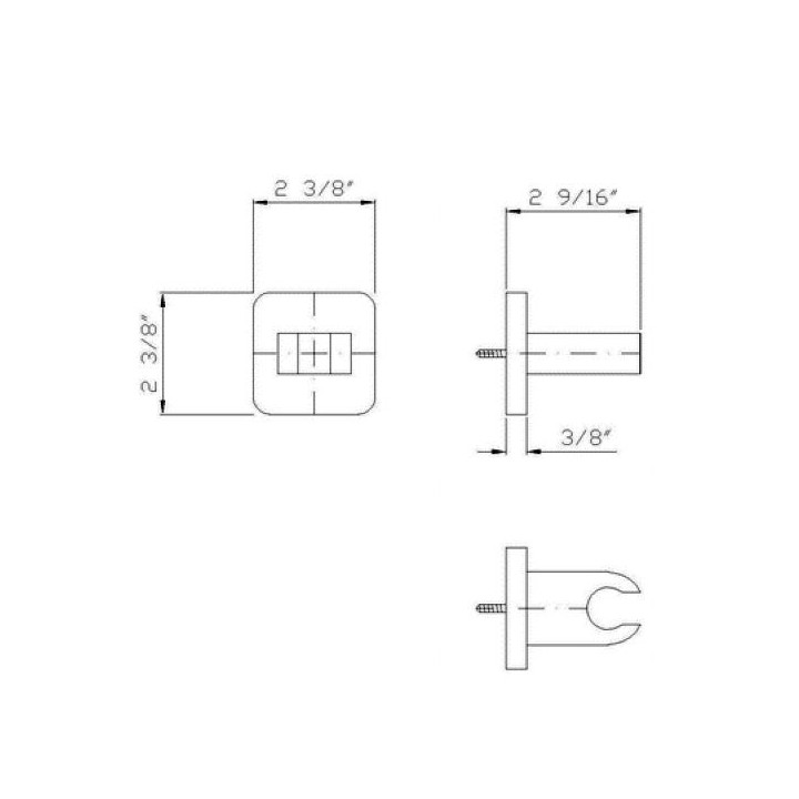 Uchwyt słuchawki  Zucchetti - sanitbuy.pl